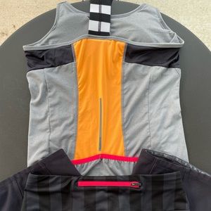 Women’s Cycling Jersey and Padded shorts